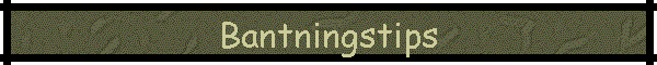 Bantningstips